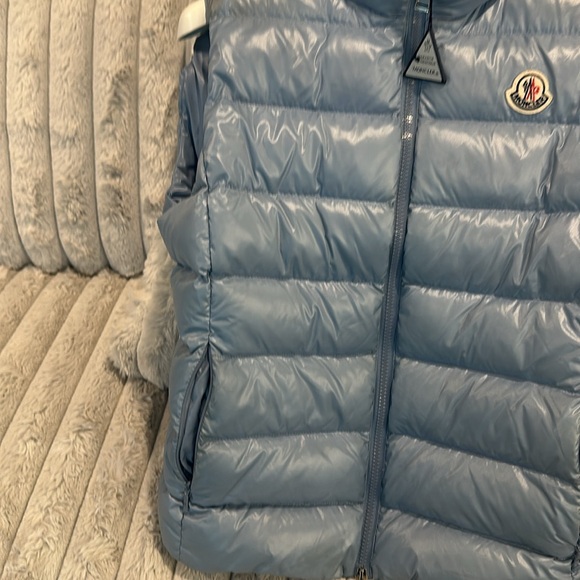 Moncler Men's Light Blue Quilted Vest - Picture 14 of 17